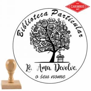 carimbo-de-madeira-exlibris-devolve