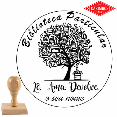 carimbo-de-madeira-exlibris-devolve