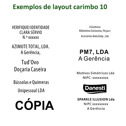 exemplos-layout-carimbo-10 indica o que pode incluir nos carimbos 10