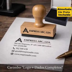 Carimbo-Contactos-Empresa-Madeira-almofada-incluida