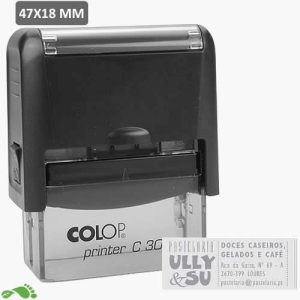 Carimbo Automático -personalizado C30 | Personalizável Online