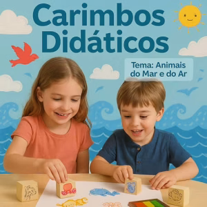 foto-criancas-com-carimbos-de-animais-do-mar-e-do-ar